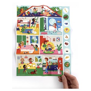 Puzzle pirouette cacahouete orange
