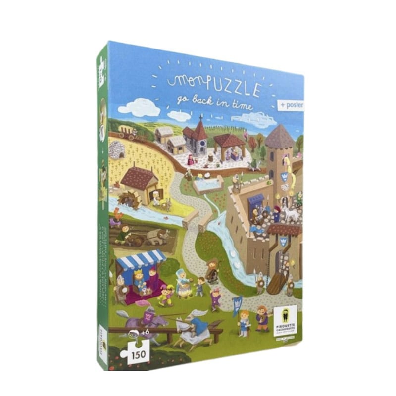 Mon puzzle - moyen age - back in time