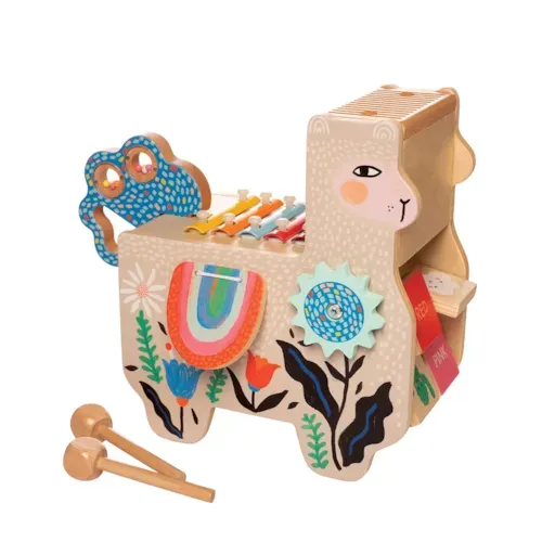 Manhattan Toy - Lili lama musical en bois