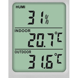 Thermomètre hygromètre électronique in-o