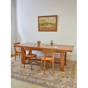 Table à manger en orme massif n°627