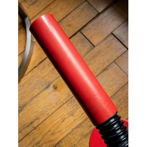 Lampe targetti sankey en métal rouge n°789