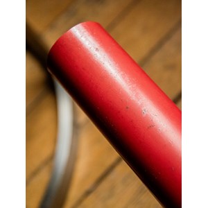 Lampe targetti sankey en métal rouge n°789