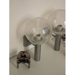 Paire d'appliques en verre soufflé n°192