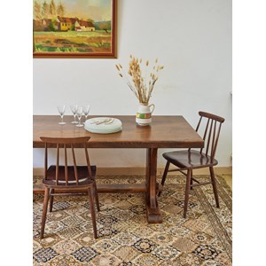 Table à manger en bois massif n°628