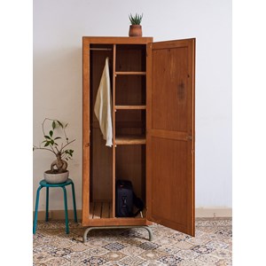Blandine, l'armoire casier en bois n°357