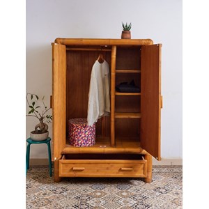 Blandine, l'armoire en bambou n°358