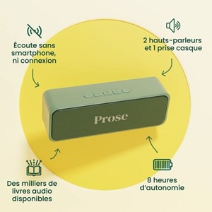 Prose – lecteur livres audio - edition 9-15 ans – livres programme cm1 à 3 ème