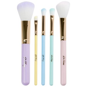 Coffret de 5 pinceaux de maquillage arc-en-ciel