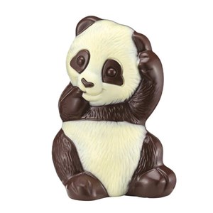 Panda chocolat noir voisin