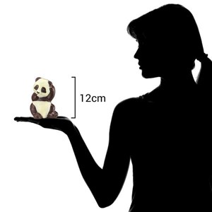 Panda chocolat noir voisin