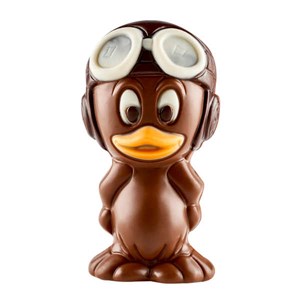 Caneton aviateur en chocolat au lait