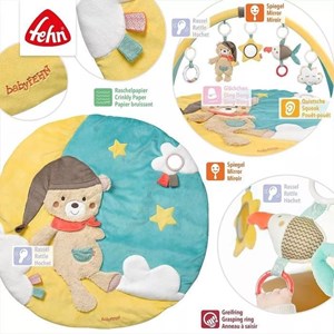 Tapis d’éveil bébé avec arche