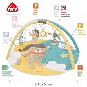 Tapis d’éveil bébé avec arche