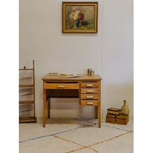 Ensemble de bureau et chaise pour enfant en bois n°17