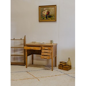 Ensemble de bureau et chaise pour enfant en bois n°17