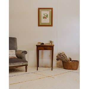 Table de jeux vintage en acajou n°7