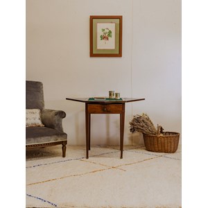 Table de jeux vintage en acajou n°7