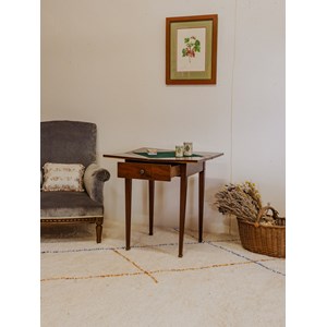 Table de jeux vintage en acajou n°7