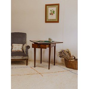 Table de jeux vintage en acajou n°7