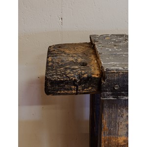 Fernand, l'établi en bois noir n°255