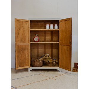 Armoire en bois bleu ciel n°360