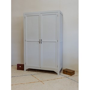 Armoire en bois bleu ciel n°360