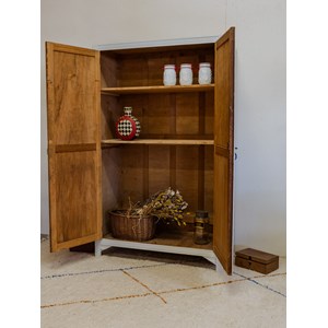 Armoire en bois bleu ciel n°360