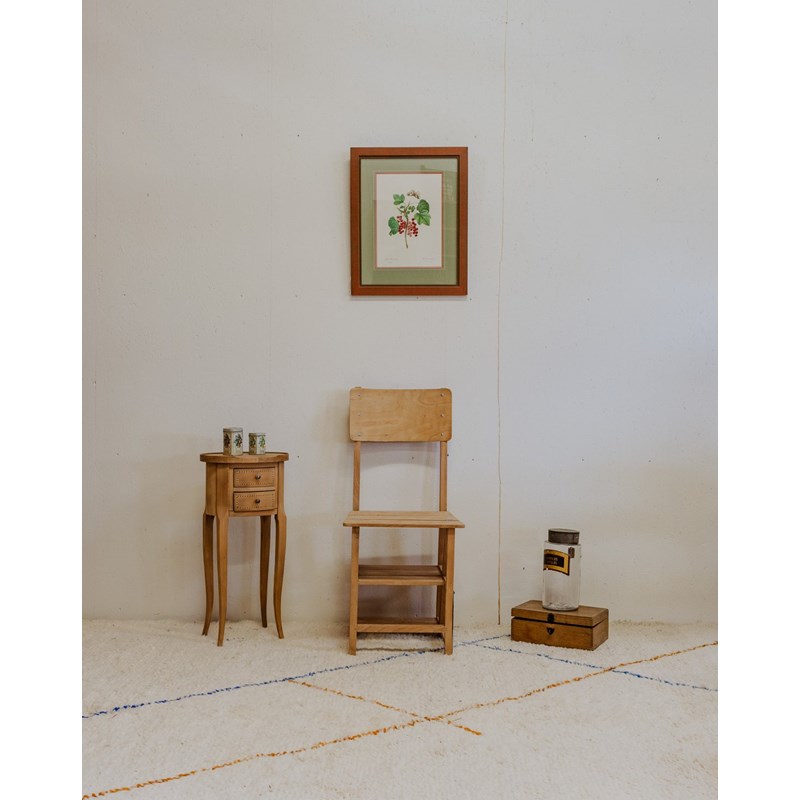 Debongout - Chaise escabeau en bois n°1029