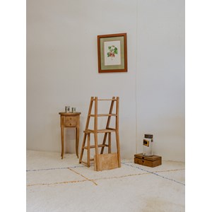 Chaise escabeau en bois n°1029