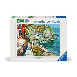 Puzzle ravensburger bleu