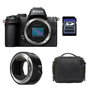 Nikon z50 ii nu + sac + carte sd 8 go + adaptateur ftz ii
