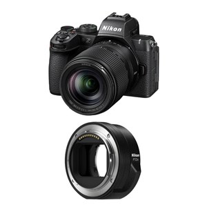 Nikon z50 ii + z 18-140 + bague ftz ii