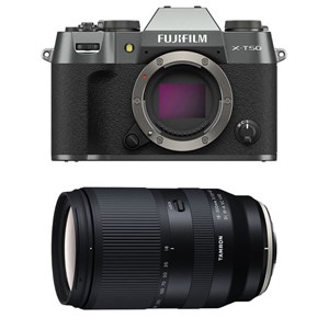 Fujifilm x-t50 charcoal + objectif tamron 18-300 mm f3,5-6,3 di iii-a vc vxd