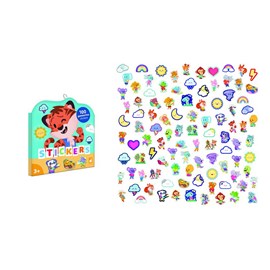 100 autocollants - les emotions