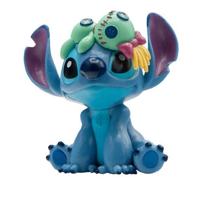 Figurine stitch et scrump le doudou