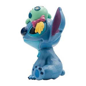 Figurine stitch et scrump le doudou
