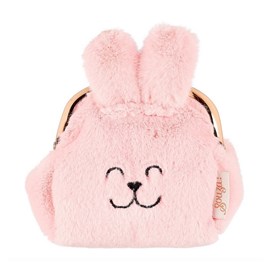 Porte-monnaie lapin rose clair