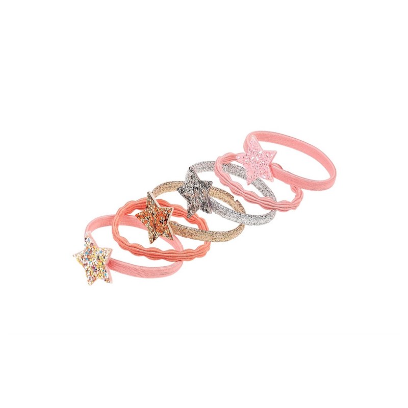 Elastiques a cheveux angelie - 6 pcs