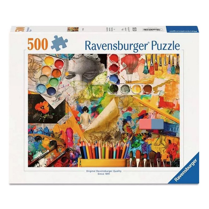 Ravensburger - Puzzle 500 pieces studio d art