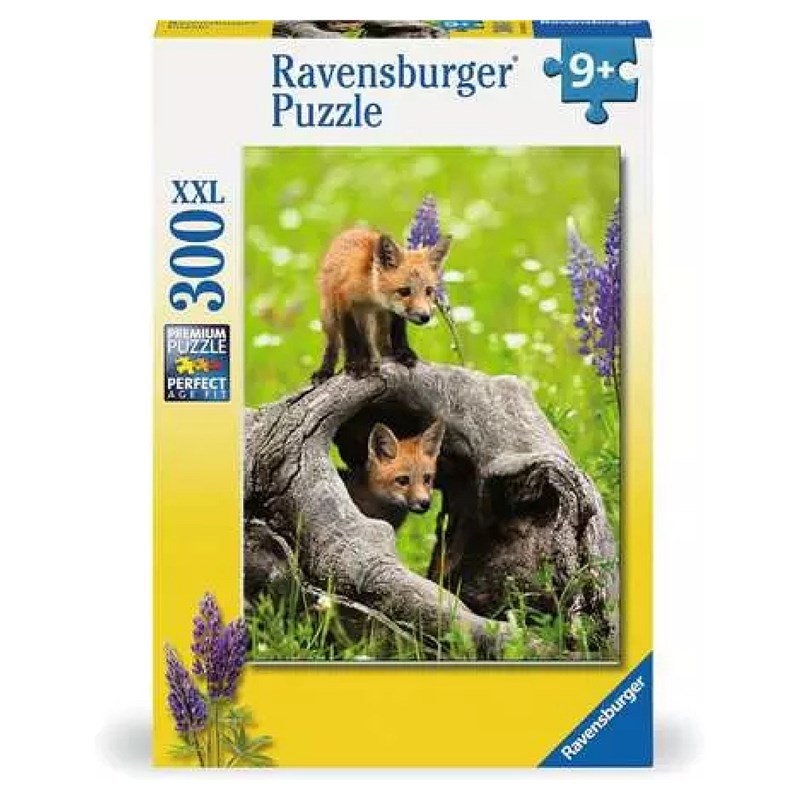 Puzzle xxl 300 pieces mignons renard