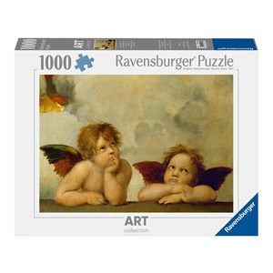 Puzzle 1000p - madone sixtine de raphael