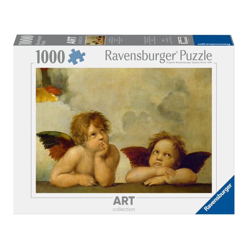 Puzzle 1000p - madone sixtine de raphael