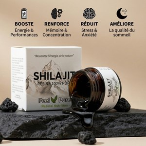 Résine de shilajit pure (30g)