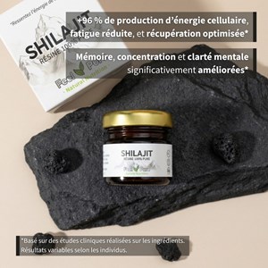 Résine de shilajit pure (30g)