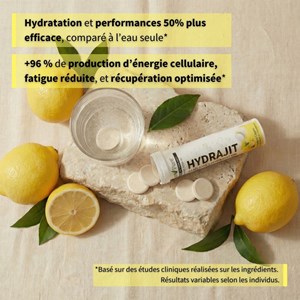 Hydrajit - pastilles hydratation & shilajit (goût citron)