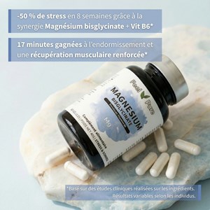 Gélules de magnésium bisglycinate - stress & sommeil