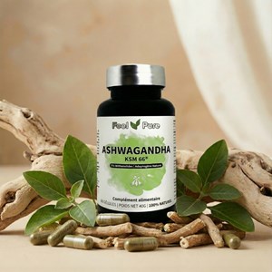 Gélules d'ashwagandha ksm-66® - stress & sommeil