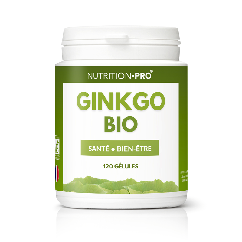 Ginkgo bio 120 gelules memoire et circulation