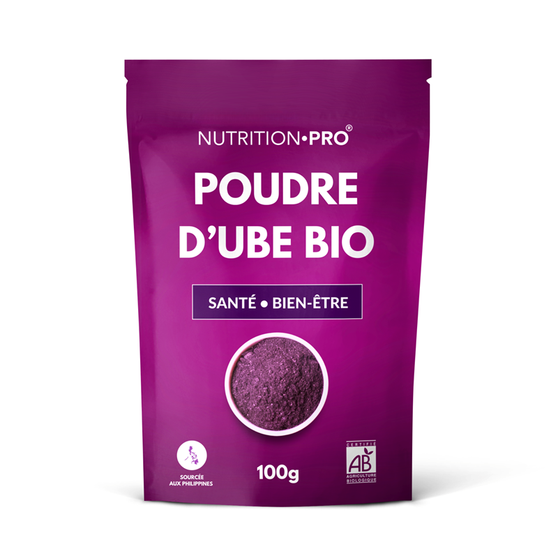 Ube bio poudre antioxydants, energie et digestion